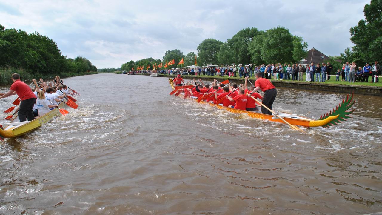 Frieskampioenschap drakenboot race - RTV NOF