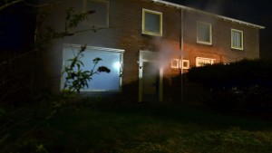 Oefening woningbrand in Holwerd