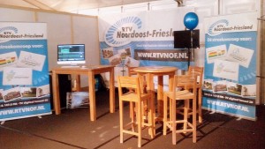 Kleurplaten-actie RTV NOF tijdens Expo Driezum-Wâlterswâld