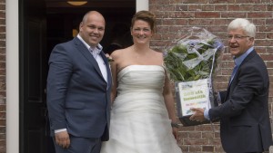 Vijfhonderdste huwelijk in ’t Roodkerkje