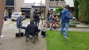 Opnames televisieserie De Koers in de Westereen