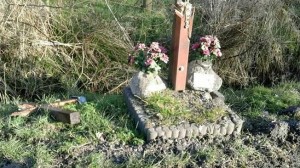 Bermmonument Kollumerzwaag opnieuw doelwit vernielingen