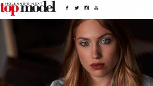 Akke Marije door in Holland’s Next Top Model