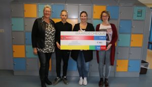 Lauwers College Kollum steunt AED-project Kollumerzwaag/Veenklooster