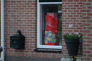 Sinterklaas arriveert ook in Westergeest met zijn zwarte pieten