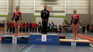 Turngoud voor Marije van der Velde en Iris Bosch