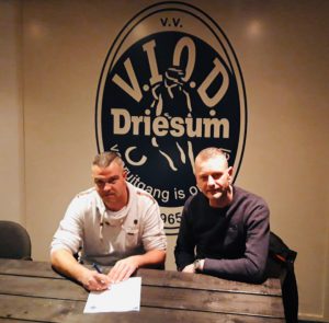 Raymond van Zandvoort nieuwe trainer B-selectie VV VIOD Driezum
