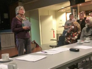 Presentaties Elkenien Grien en Buurkracht bij Dorpsbelang Boarnwert/Raard