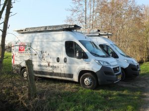 Asbestdak verwijderd van Verenigingsgebouw de Bazuin Triemen