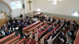 Duoconcert in kerk Lioessens