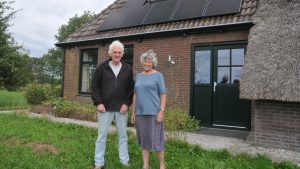 Energieambassadeurs Lieke Zuidema en Bert Barten
