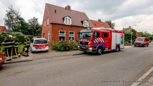 Politie onderzoekt brand in woning Driezum