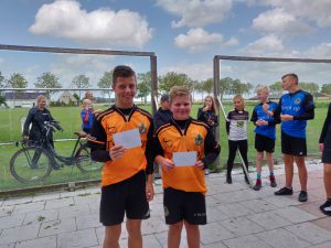 Kaatsen KNKB Schooljongens A en B klasse Niawier