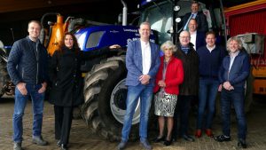 College van Dantumadiel op werkbezoek