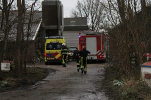 Man bekneld bij omzagen van boom in Hantumhuizen