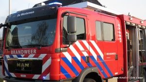 Brandweer De Westereen rukt uit voor buitenbrand in Twijzelerheide -.
