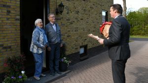 Echtpaar Feenstra uit Kollumerzwaag 65 jaar getrouwd