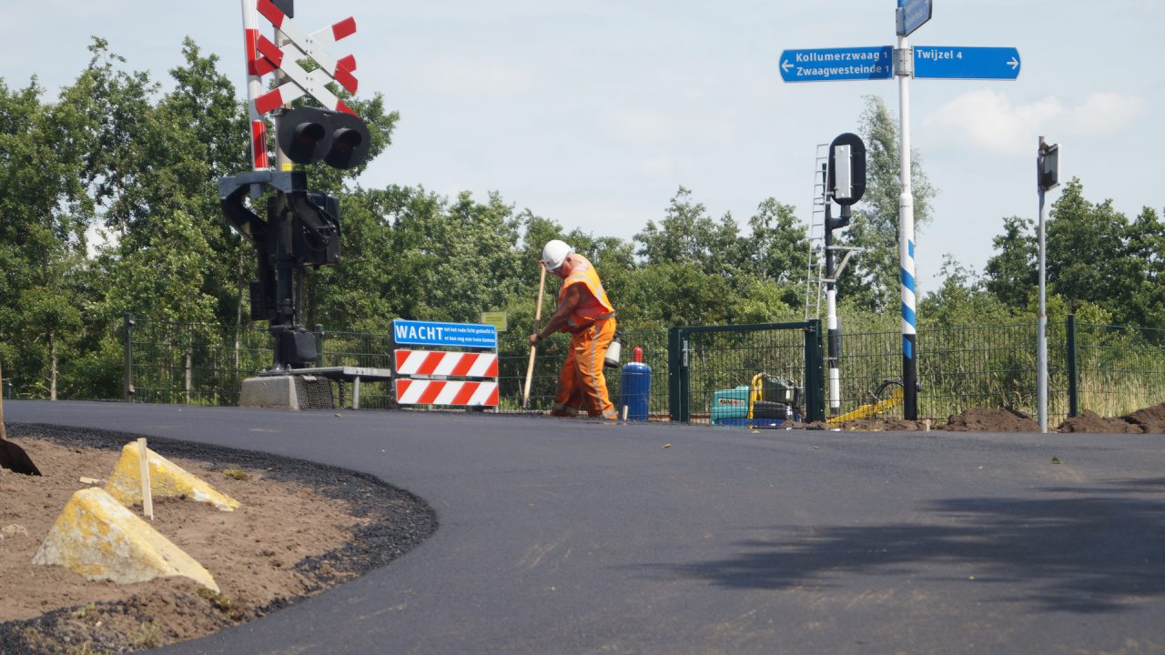 Laatste loodjes spoorwerkzaamheden tussen Hurdegaryp en Buitenpost