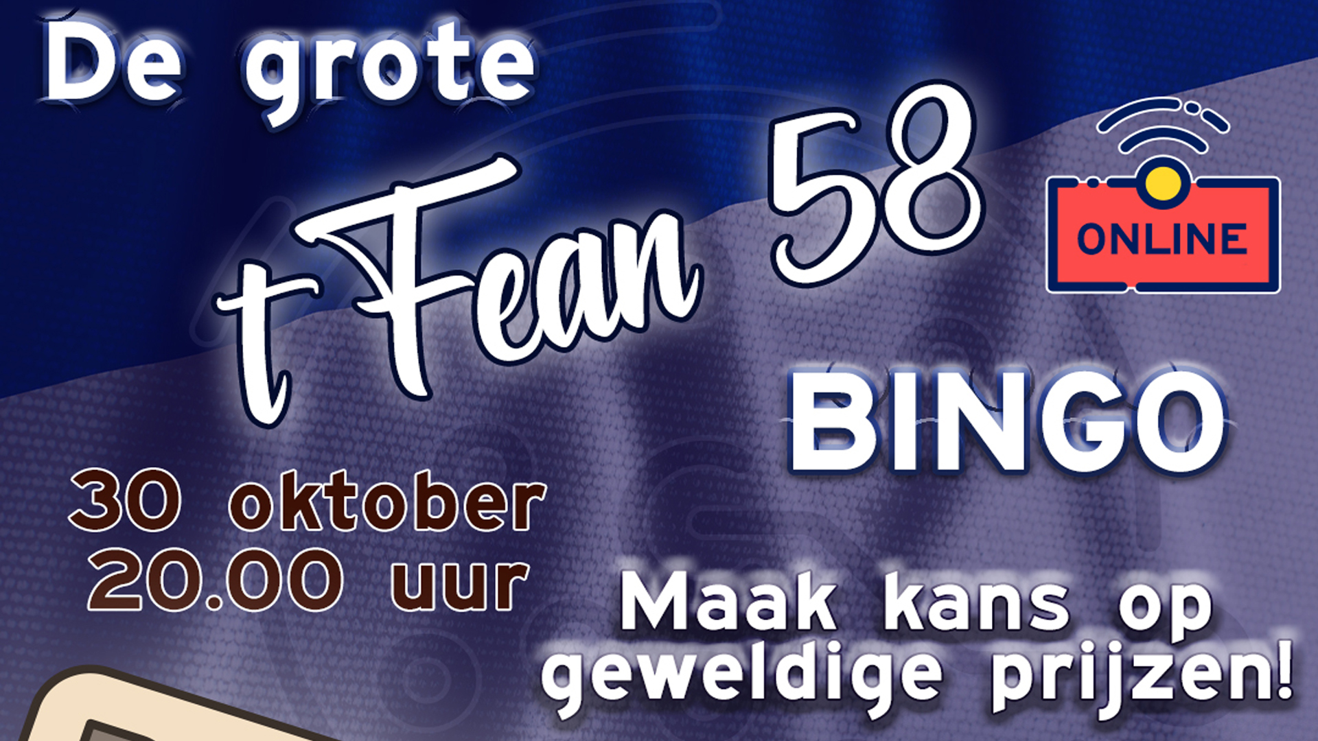 verlamming Wat dan ook salami t Fean '58 organiseert online bingo - RTV NOF