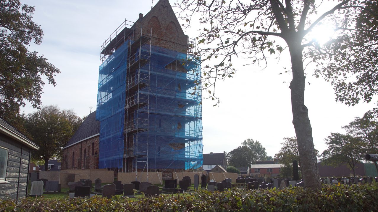 VIDEO: St. Ceciliatsjerke aan de buitenkant opgeknapt en voorzien van beeld en geluid