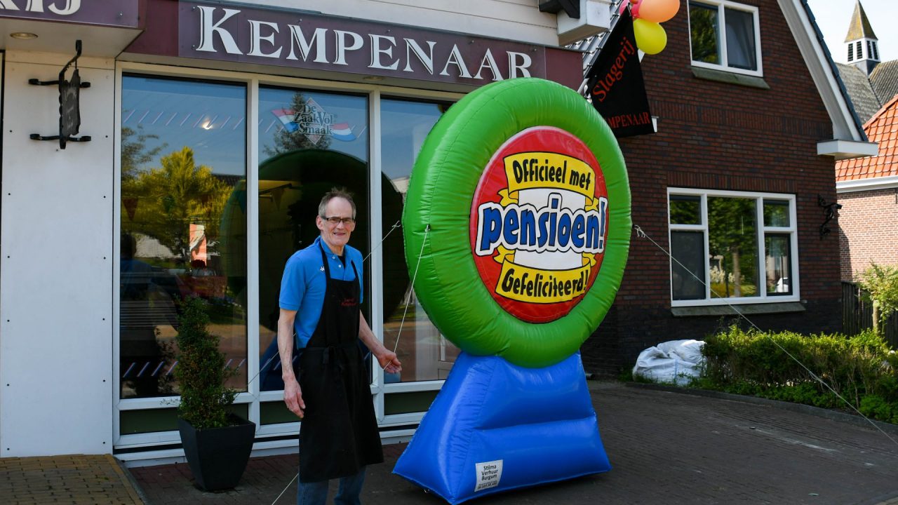 Slager Kempenaar uit Kollumerzwaag met pensioen