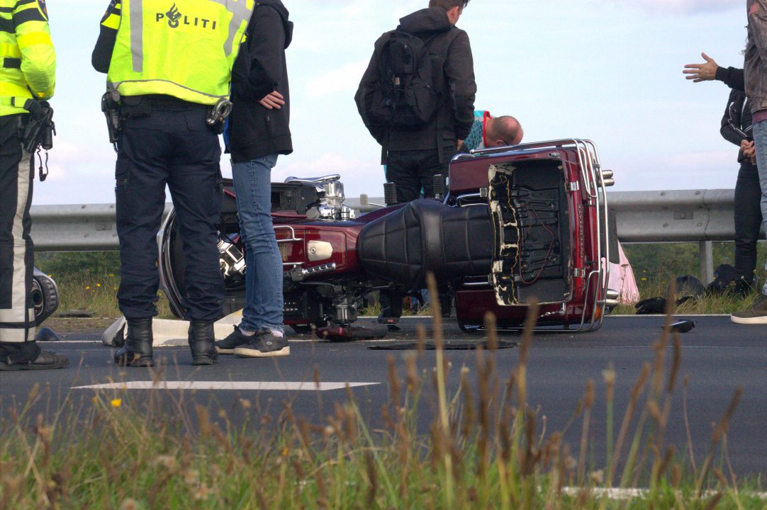 Ongeval met twee motoren op de Sintrale As De Falom