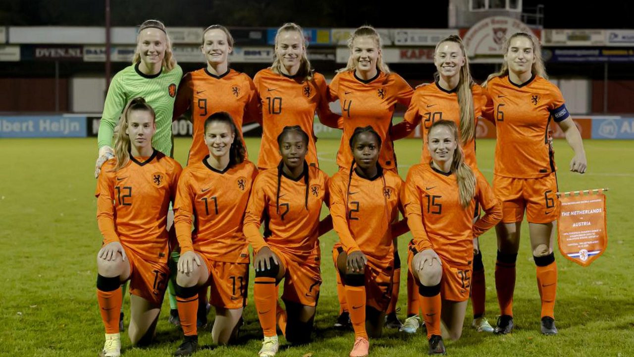 Vrouwen onder 19 wacht nieuwe finale na verlies tegen Oostenrijk in Harkema RTV NOF