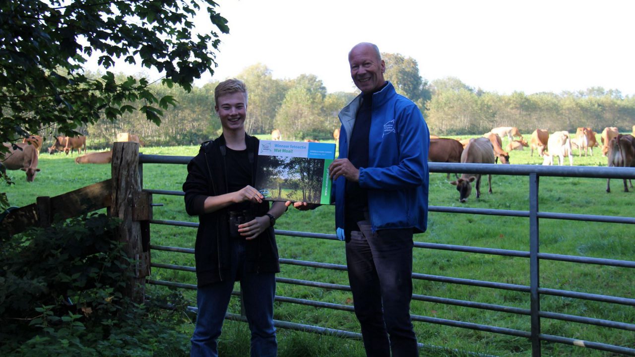 Vereniging Noardlike Fryske Wâlden reikt eerste prijs fotoactie Wat Moai! campagne 2021 uit