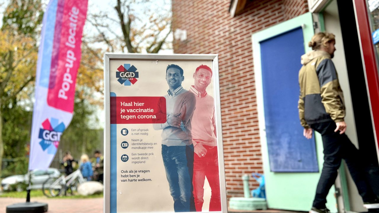 GGD Fryslân opent tijdelijke pop-up vaccinatielocatie in Gerkesklooster