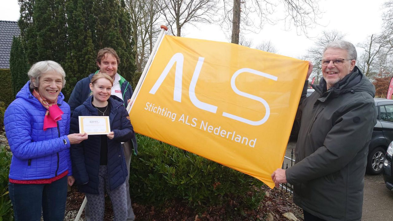 Cheque uitreiking ALS Bakkerij Braaksma