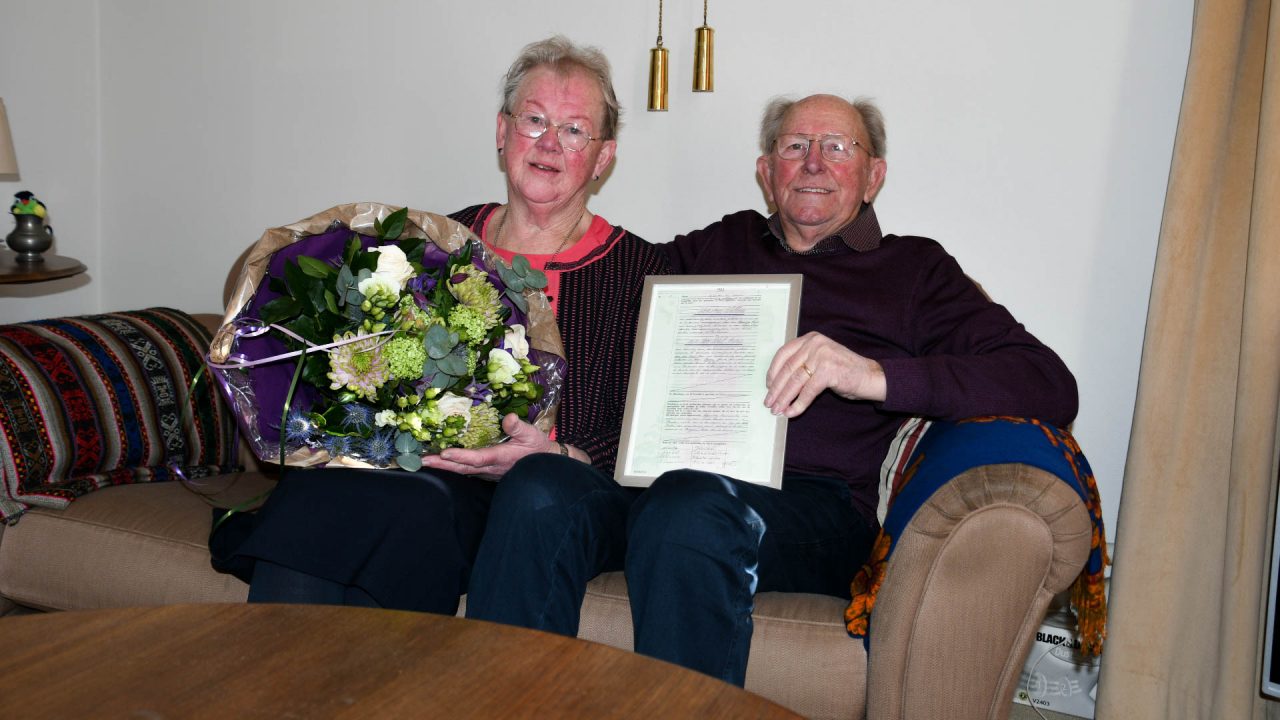 Echtpaar Veenstra uit Eastermar 60 jaar getrouwd