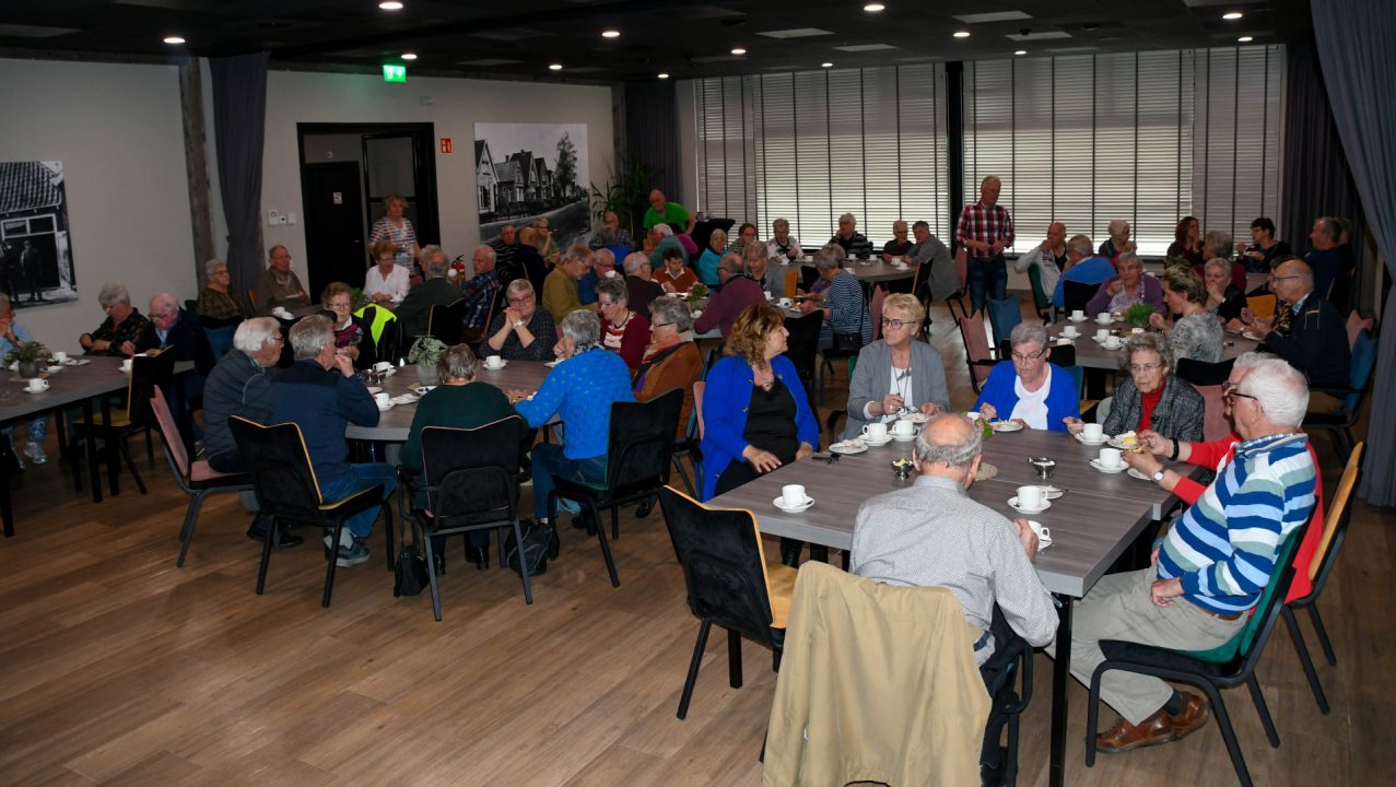 Veel belangstelling voor 65+ ouderenmiddag in Kollumerzwaag