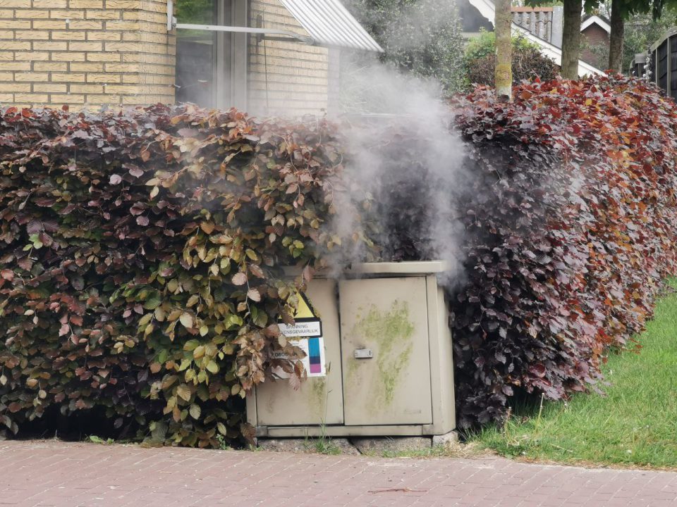 Stroomstoring in Twijzel na brandje