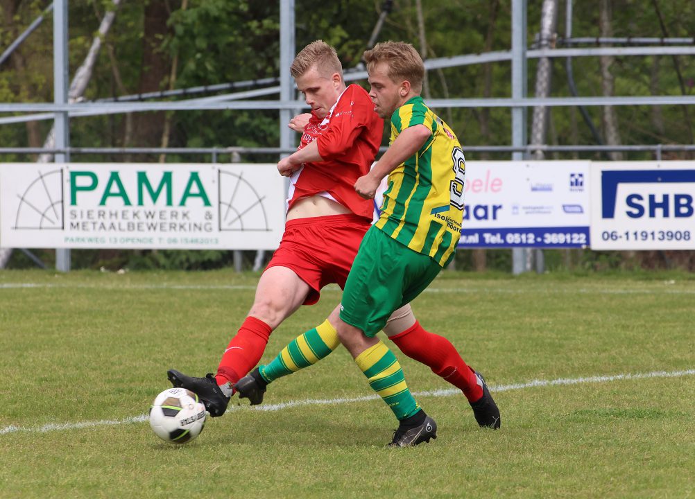 Geen winnaar bij streekderby Opende-Harkema Opeinde