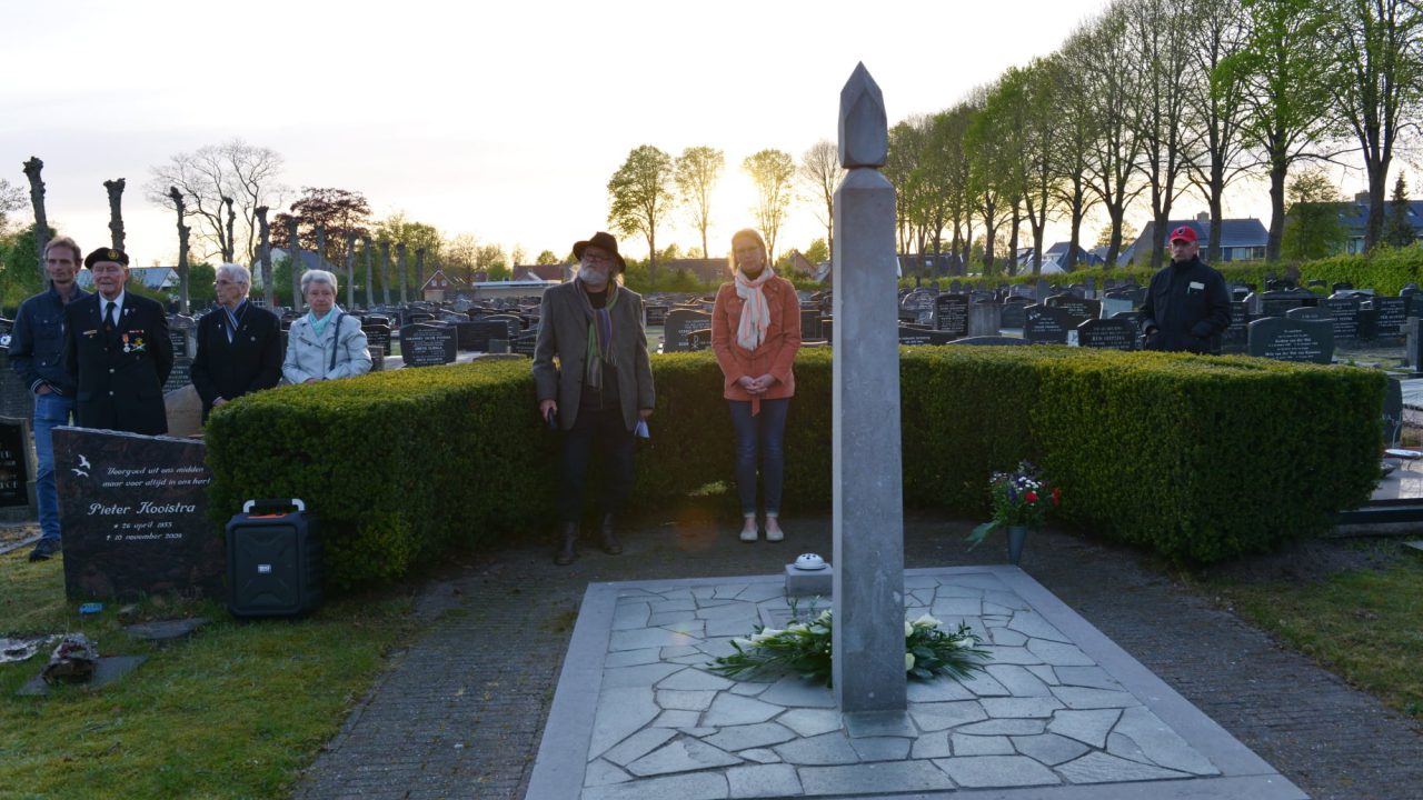 Dodenherdenking in De Westereen