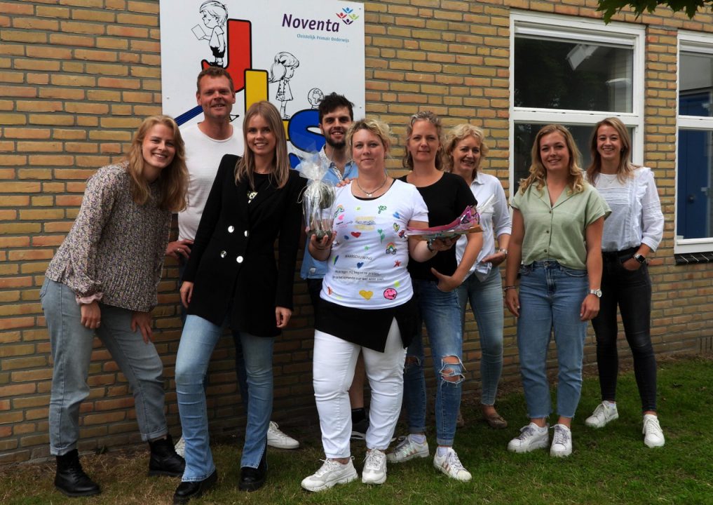 De JLS in Surhuizum neemt afscheid van juf Nynke