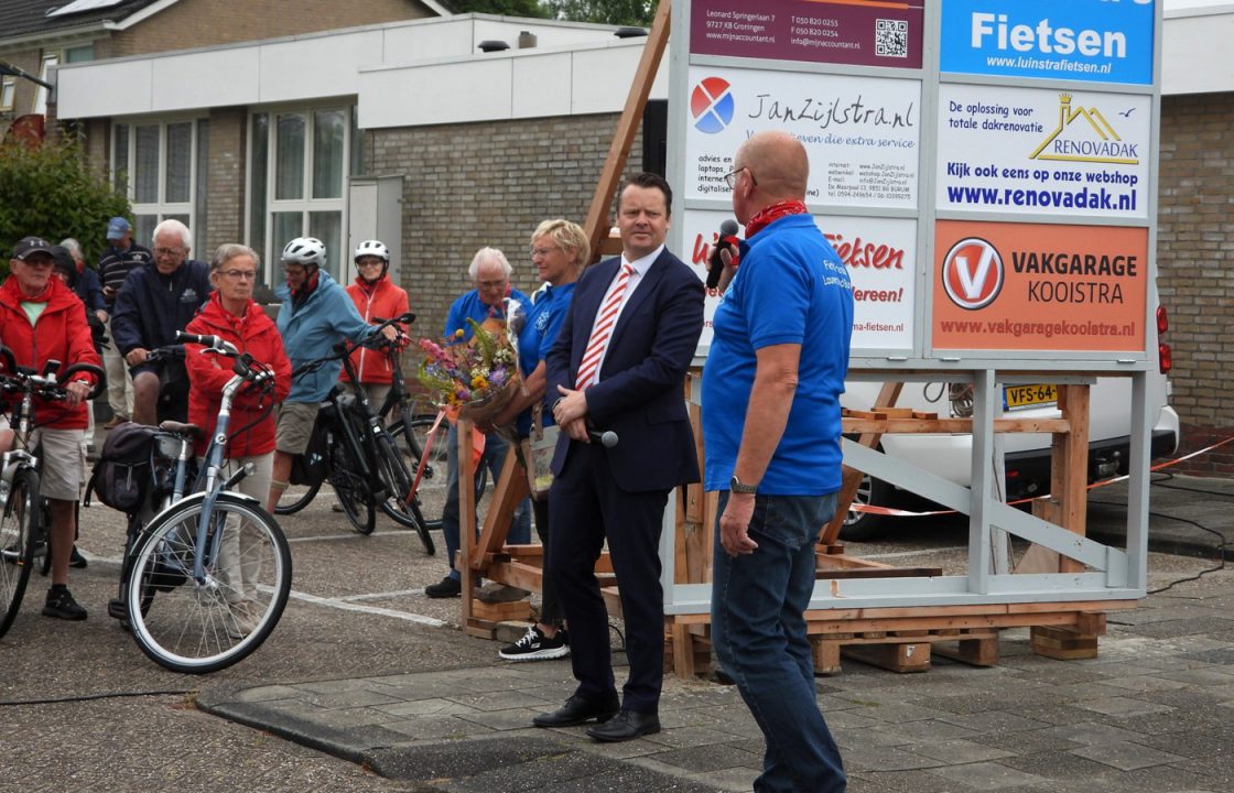 22e Lauwersland Fietsvierdaagse Burum van start - RTV NOF