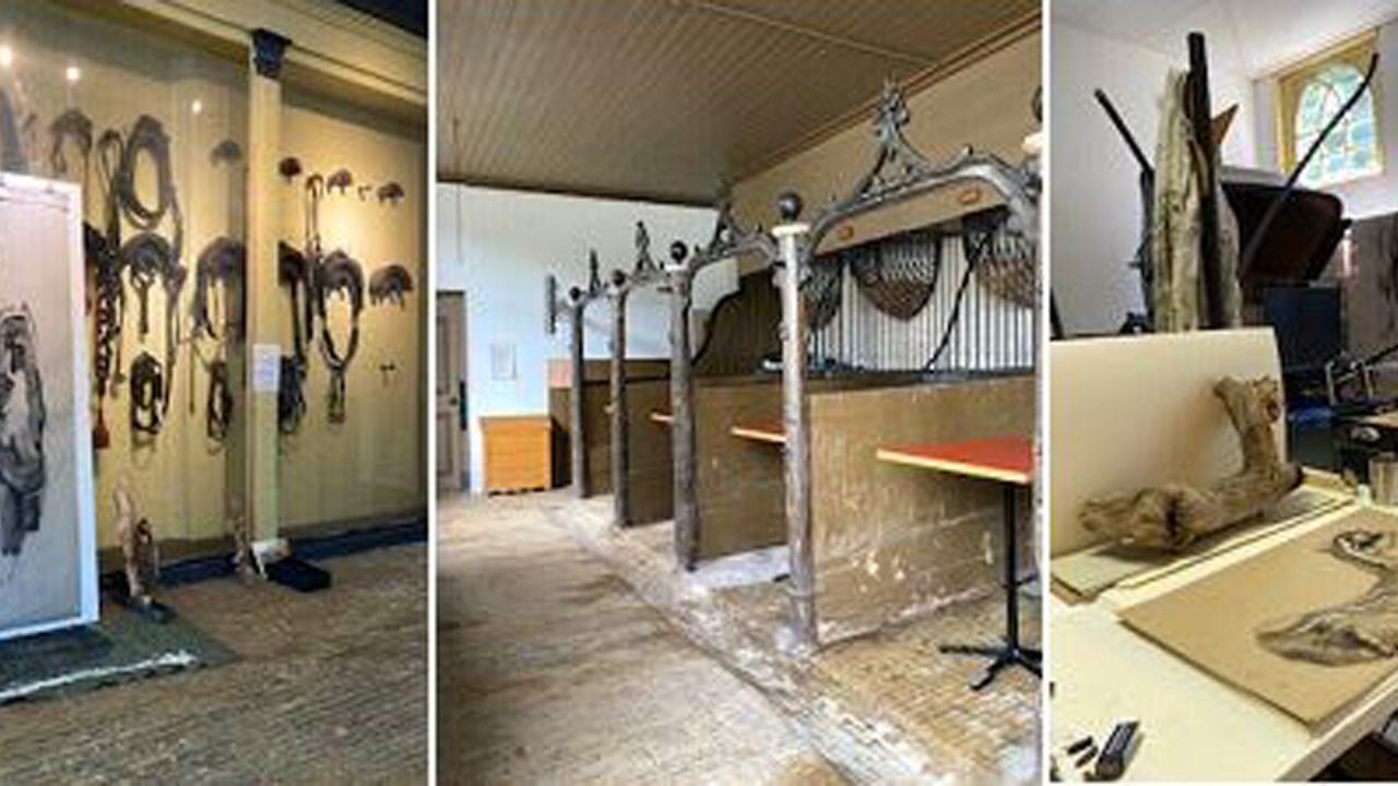 Arcadia BOSK-LAB Hennie Dijk-Stel in het koetshuis van Fogelsangh state