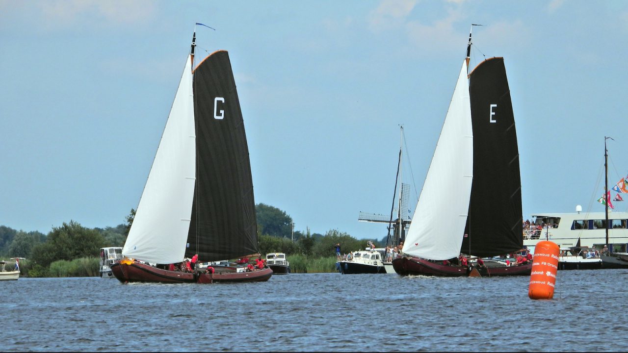 Skûtsje Grou wint op eigen water - RTV NOF