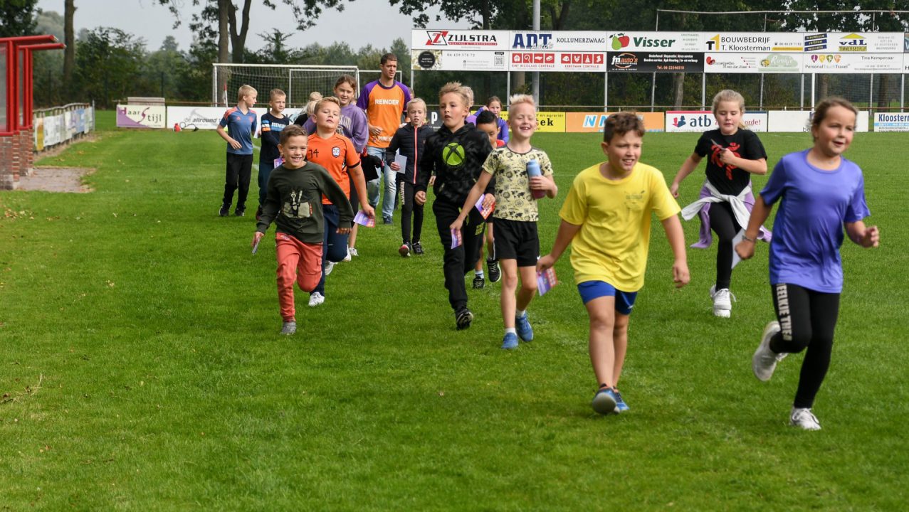 Geslaagde sponsorloop door kinderen CBS de Stapstien - RTV NOF