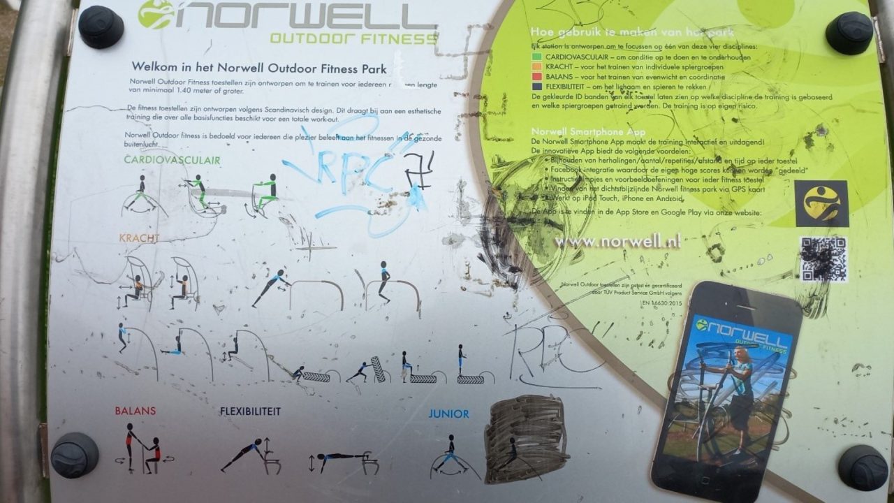 Vernielingen aan Fitnesspark Kollumerzwaag - RTV NOF