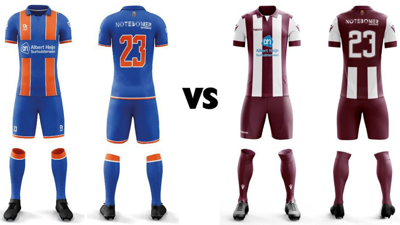 Voetballers Surhuisterveen kiezen naam en clubkleuren - RTV NOF