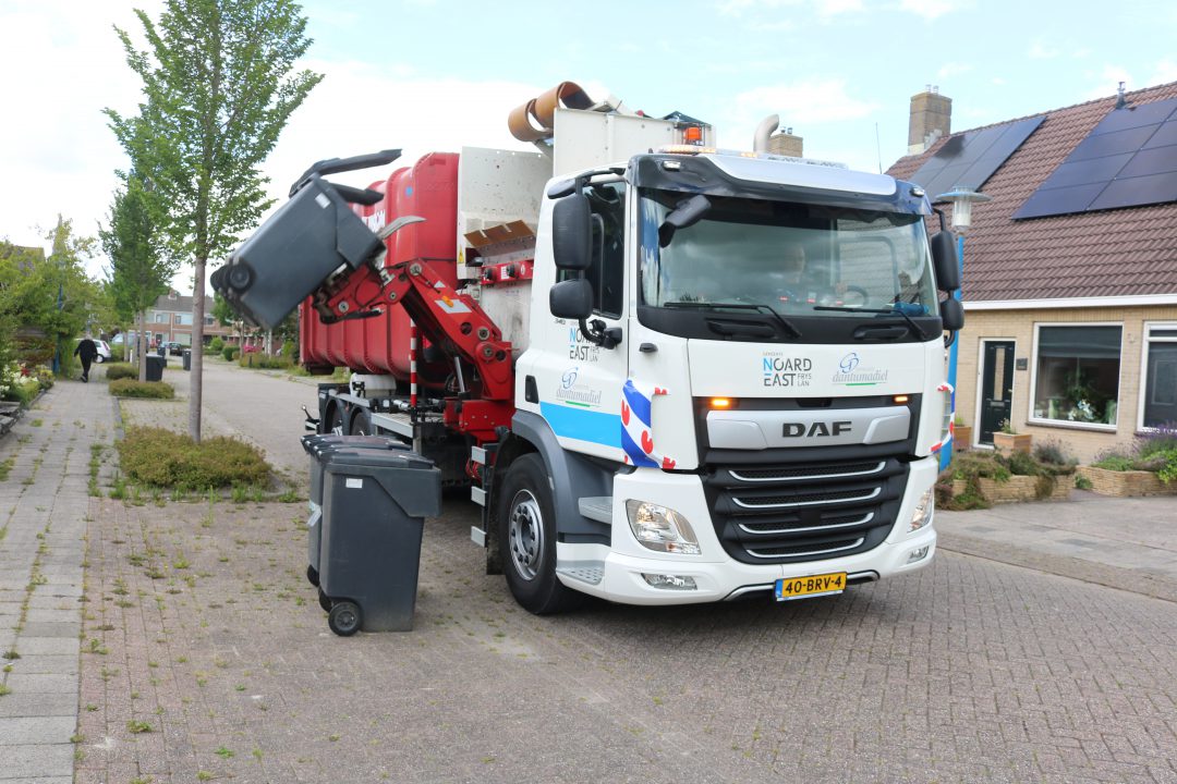 Datum legen grijze container in Noardeast-Fryslân verplaatst i.v.m. gladheid