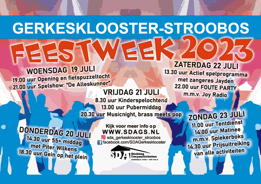 Gerkesklooster Stroobos maakt zich klaar voor dorpsfeest