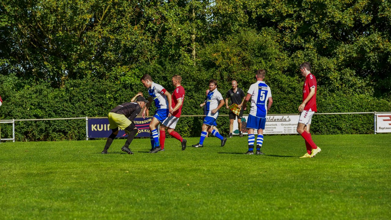 Ternaard en De Lauwers delen de punten in beker wedstrijd