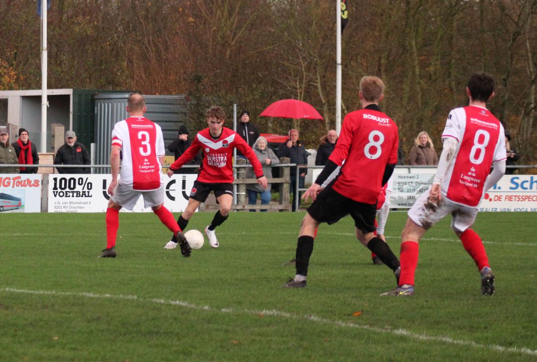 Broekster Boys niet in de problemen tegen vv Jubbega