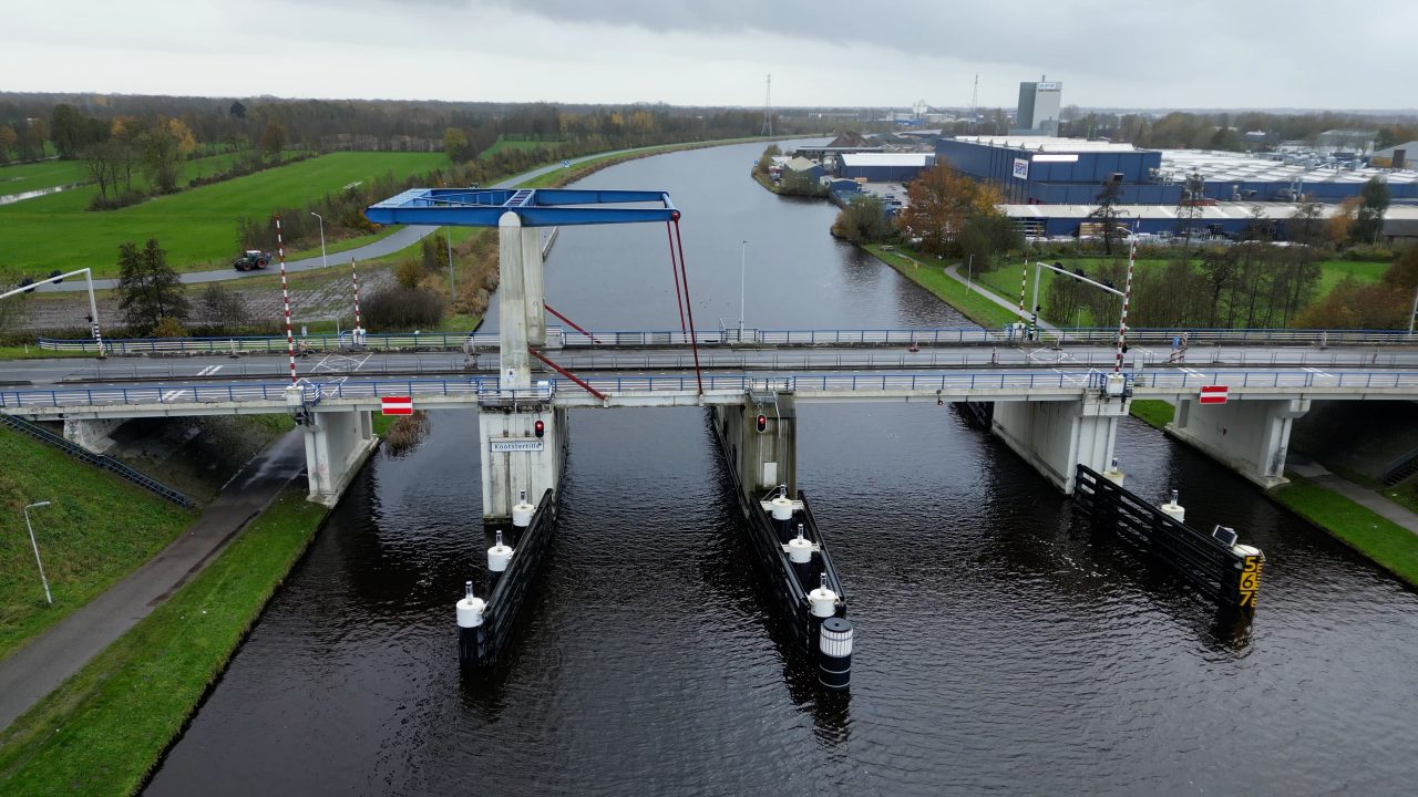 VIDEO: Versterking brug Kootstertille, daarna een nieuwe brug of toch aquaduct?
