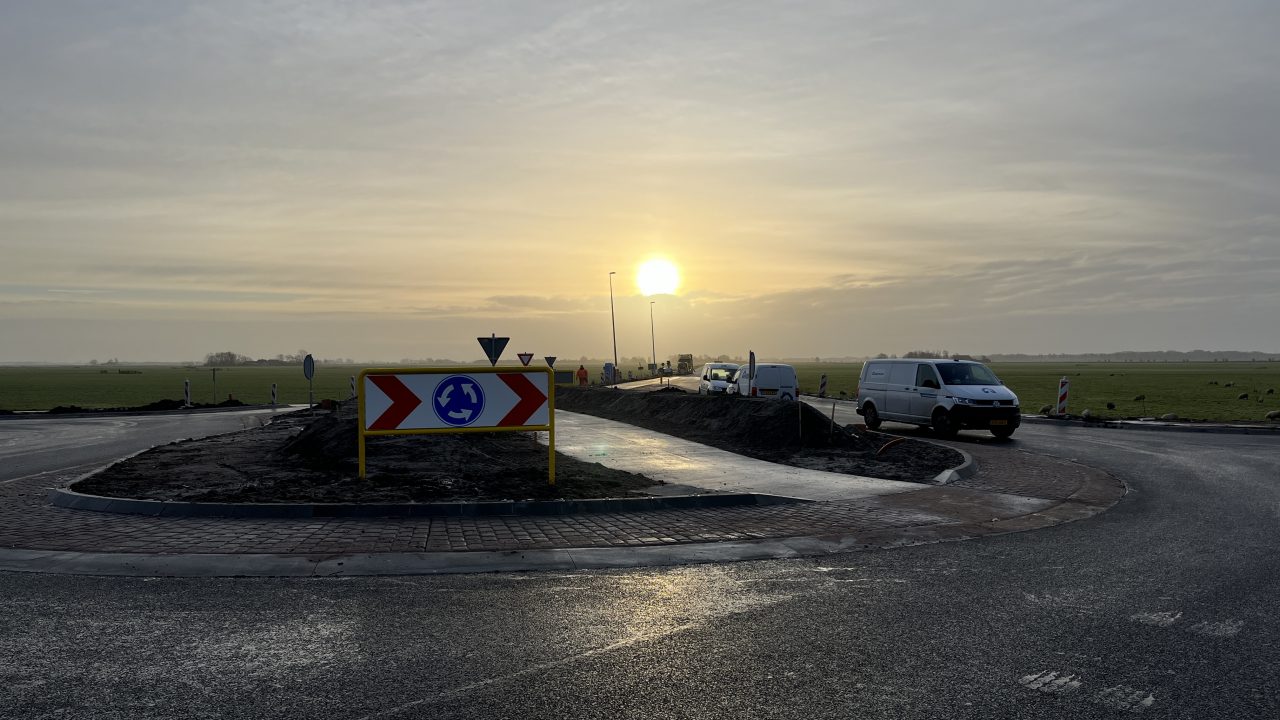 Zo ziet de nieuwe ovonde bij Burdaard er uit; eind van de middag open