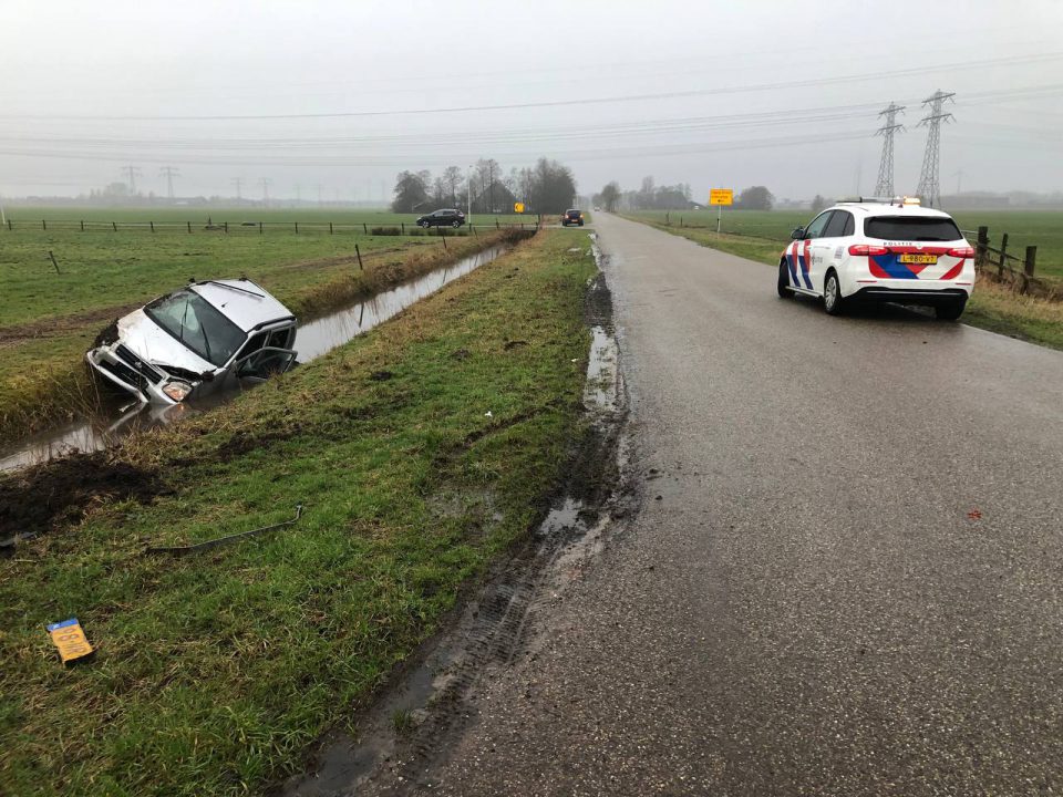 Gewonde bij eenzijdig ongeval bij Tytsjerk