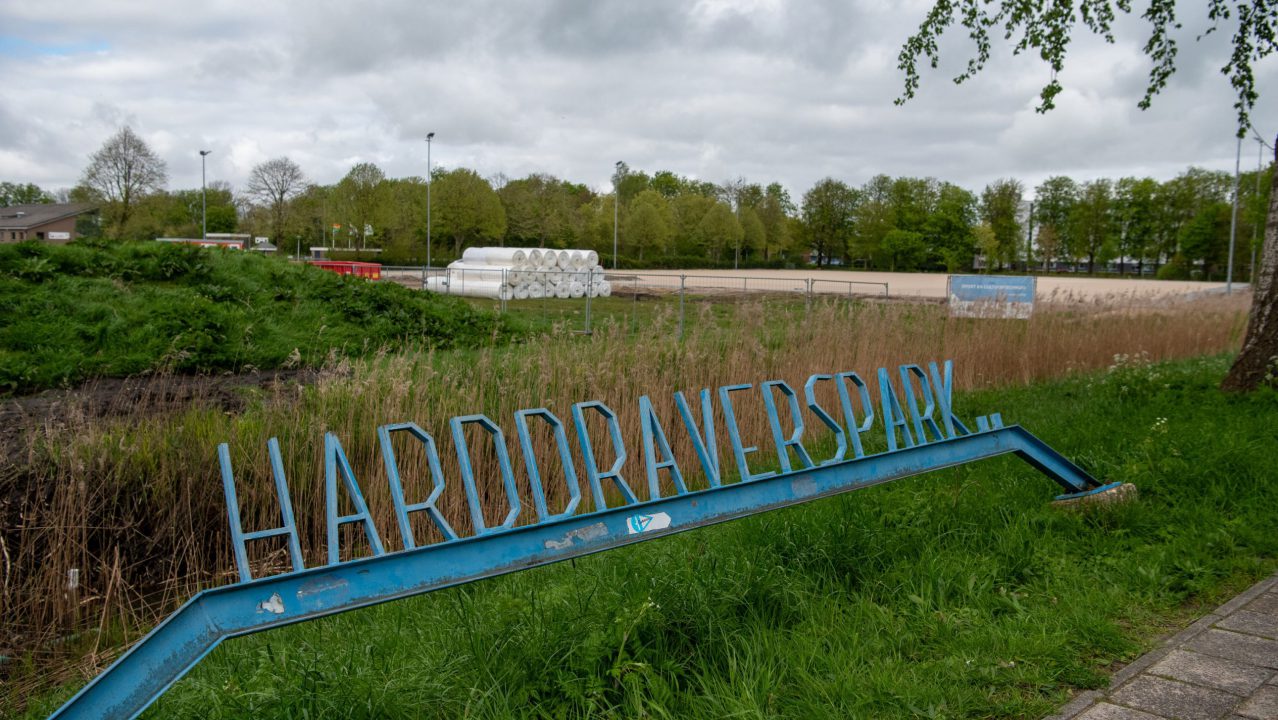 Herinrichting Harddraverspark in Dokkum volop in beweging